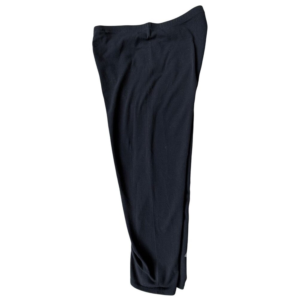 Vintage Jacques Moret Black Leggings With Colorful Abstract Design 55% Cotton Wo - Picture 4 of 13